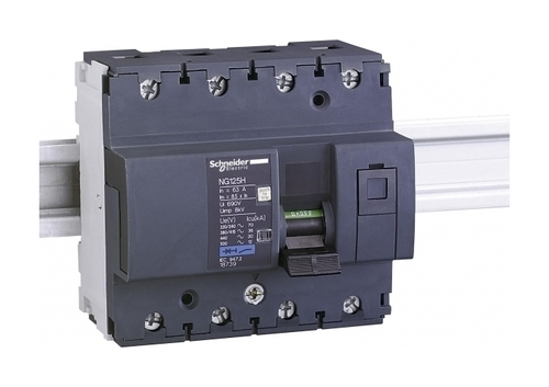 Автоматический выключатель Schneider Electric Acti9 4P 80А (C) 12кА