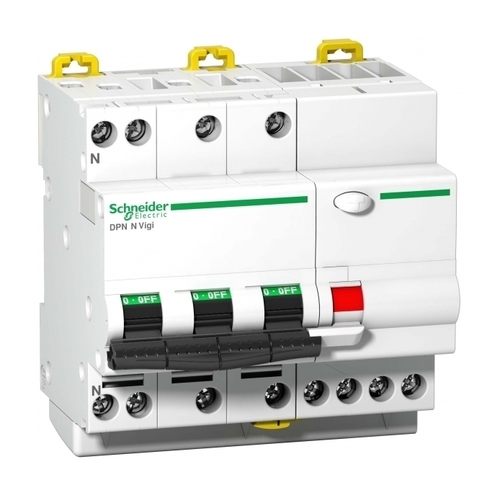 Дифавтомат Schneider Electric Acti9 4P 40А (C) 6кА 30мА (AC)