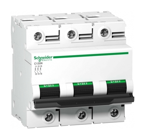 Автоматический выключатель Schneider Electric Acti9 3P 80А (D) 10кА