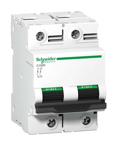 Автоматический выключатель Schneider Electric Acti9 2P 100А (D) 15кА