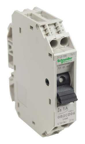 Автоматический выключатель Schneider Electric TeSys GB2 1P 1А 50кА