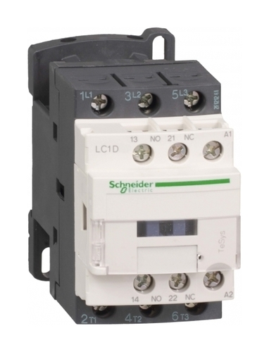 Контактор Schneider Electric TeSys LC1D 3P 9А 440/60В DC 4кВт