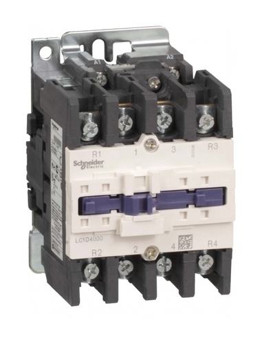 Контактор Schneider Electric TeSys LC1D 4P 60А 440/380В AC 30кВт