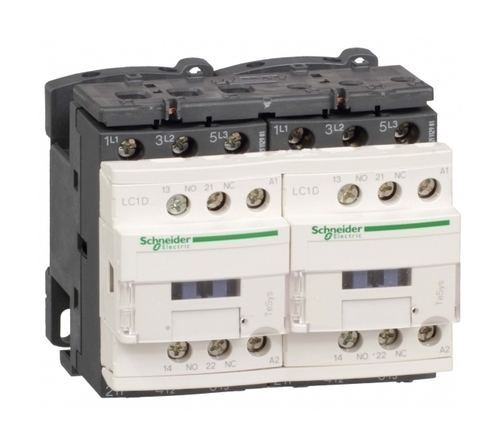 Реверсивный контактор Schneider Electric TeSys LC2D 3P 12А 400/230В AC 5.5кВт