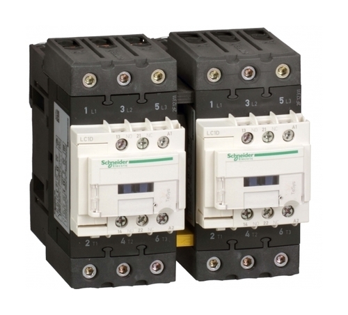 Реверсивный контактор Schneider Electric TeSys LC2D EVERLINK 3P 50А 440/48В DC 22кВт