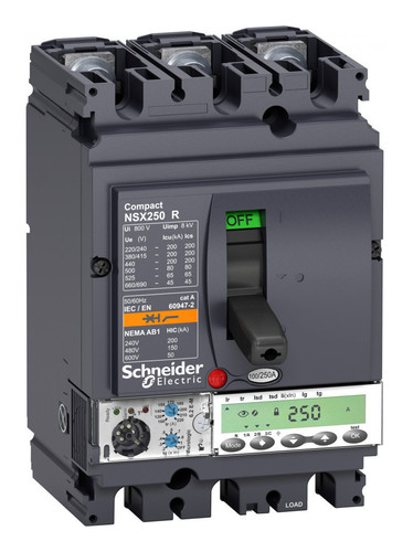 Силовой автомат Schneider Electric Compact NSX, 200кА, 3P, 80А