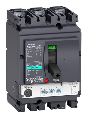 Силовой автомат Schneider Electric Compact NSX, 85кА, 3P, 220А