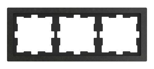 Рамка 3 поста Schneider Electric MERTEN D-LIFE, базальт