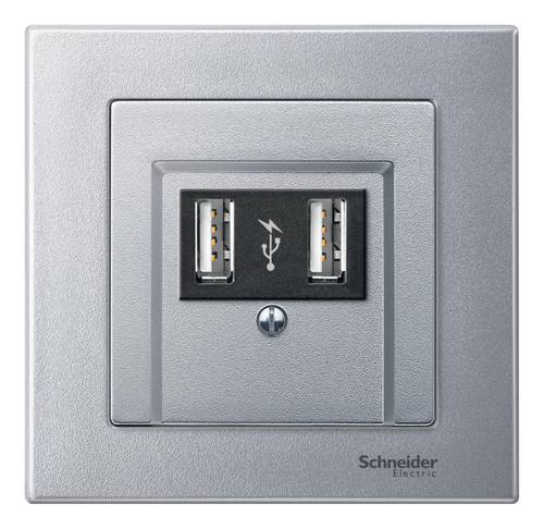 Механизм розетки 1xUSB Schneider Electric коллекции Merten