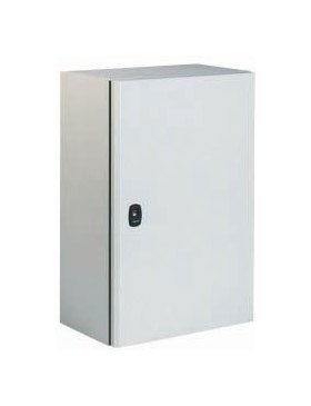 Щит с монтажной платой Schneider Electric Spacial S3D, 500x500x200мм, IP66, сталь