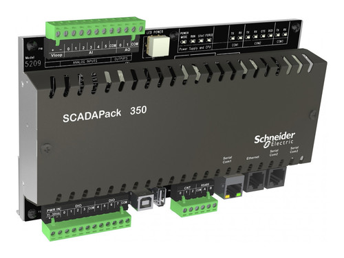 SCADAPack 350 RTU,3 газ&жид поток,IEC61131,2 A/O,ATEX