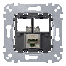 Механизм розетки 1xRJ45 Cat.6 коллекции Merten